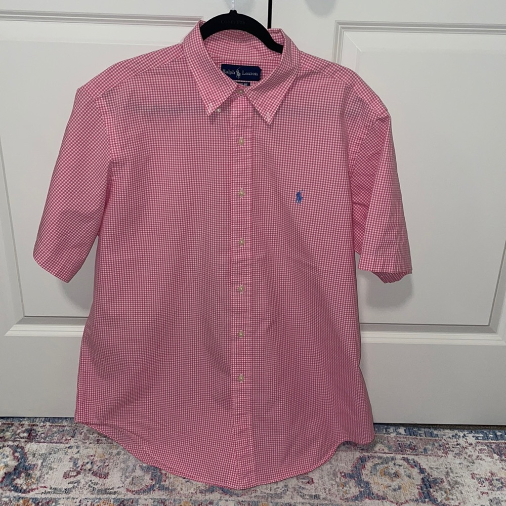 Classic fit shirt shirt sleeve Ralph Lauren shirt